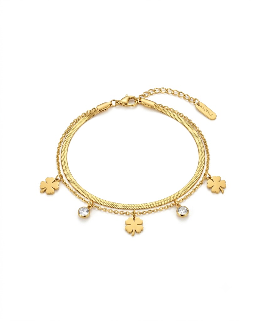 Clover Charm Bracelet